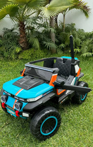 CARRO ELÉCTRICO PARA NIÑO DESTRUCTOR FUTURISTA