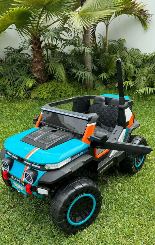 CARRO ELÉCTRICO PARA NIÑO DESTRUCTOR FUTURISTA