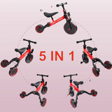 BICICLETA TRICICLO 3 EN 1 PLEGABLE PARA NIÑOS